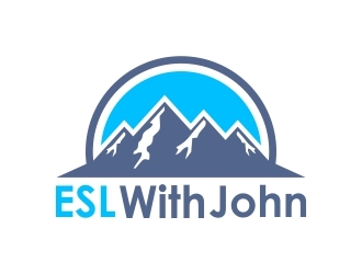 ESL With John logo design by mercutanpasuar