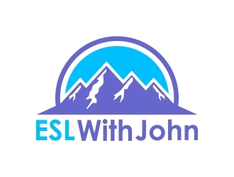 ESL With John logo design by mercutanpasuar