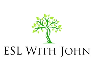 ESL With John logo design by jetzu