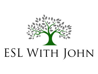 ESL With John logo design by jetzu