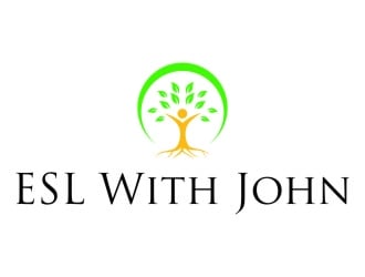ESL With John logo design by jetzu