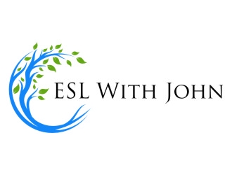 ESL With John logo design by jetzu