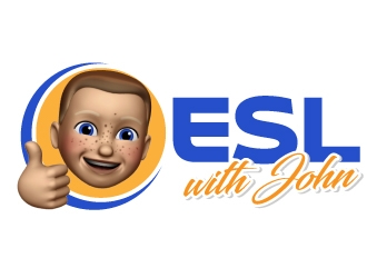 ESL With John logo design by jaize