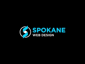 Spokane Web Design logo design by wongndeso