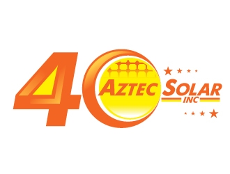 Aztec Solar Inc logo design by design_brush