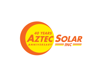 Aztec Solar Inc logo design by protein