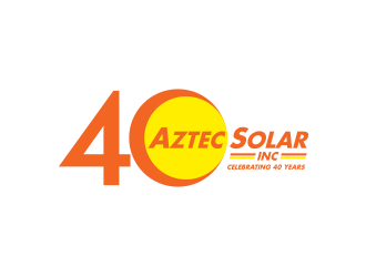 Aztec Solar Inc logo design by protein