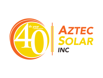 Aztec Solar Inc logo design by qonaah