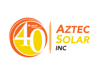 Aztec Solar Inc logo design by qonaah