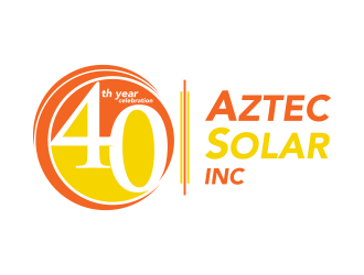Aztec Solar Inc logo design by qonaah