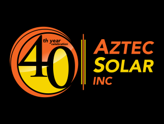 Aztec Solar Inc logo design by qonaah