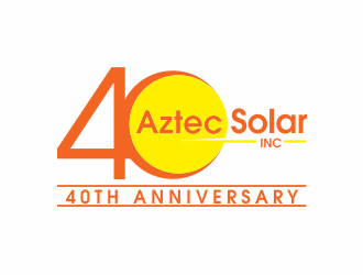 Aztec Solar Inc logo design by up2date