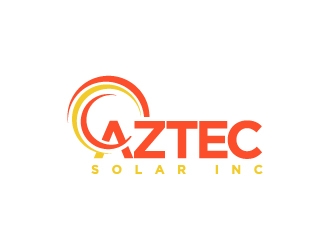 Aztec Solar Inc logo design by fortunato
