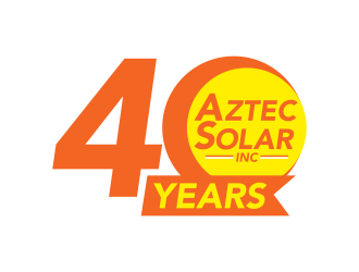 Aztec Solar Inc logo design by ingepro