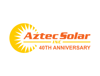 Aztec Solar Inc logo design by cintoko