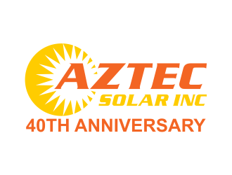 Aztec Solar Inc logo design by cintoko