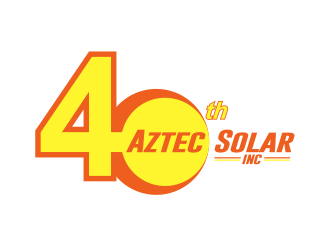 Aztec Solar Inc logo design by nandoxraf