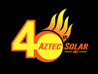 Aztec Solar Inc logo design by nandoxraf