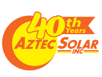 Aztec Solar Inc logo design by THOR_