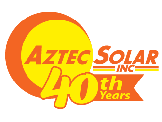 Aztec Solar Inc logo design by THOR_