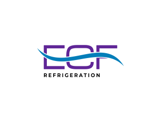 ECF REFRIGERATION logo design by oke2angconcept