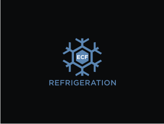 ECF REFRIGERATION logo design by cecentilan