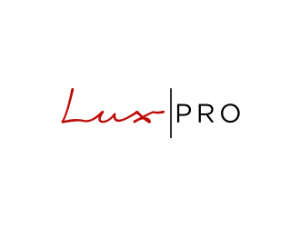 Lux Pro logo design by johana