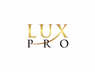 Lux Pro logo design by ammad