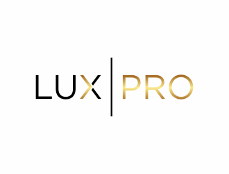 Lux Pro logo design by ammad