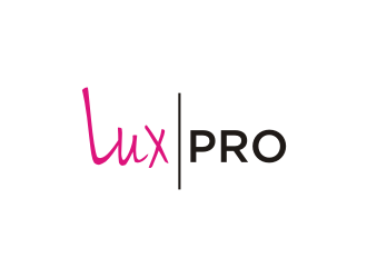 Lux Pro logo design by rief