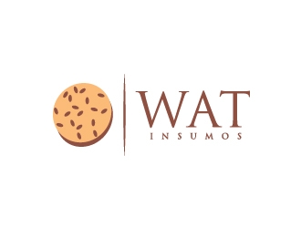 WAT Insumos  logo design by Lovoos