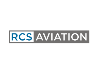 RCS AVIATION logo design by rief