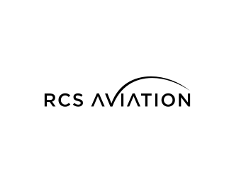 RCS AVIATION logo design by johana