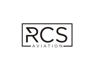 RCS AVIATION logo design by agil