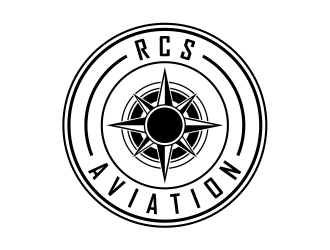 RCS AVIATION logo design by cintoko