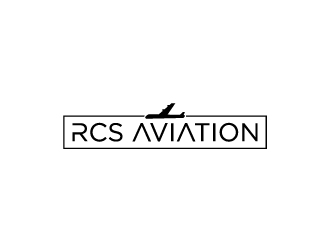 RCS AVIATION logo design by yans