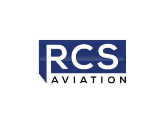 RCS AVIATION logo design by mbamboex
