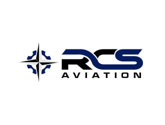 RCS AVIATION logo design by scriotx