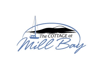 the cottage at Mill Bay  logo design by ozenkgraphic