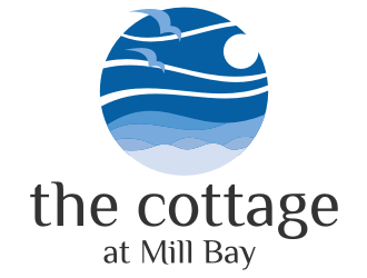 the cottage at Mill Bay  logo design by hopee