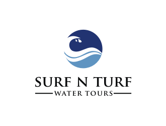 surf n turf water tours  logo design by mbamboex