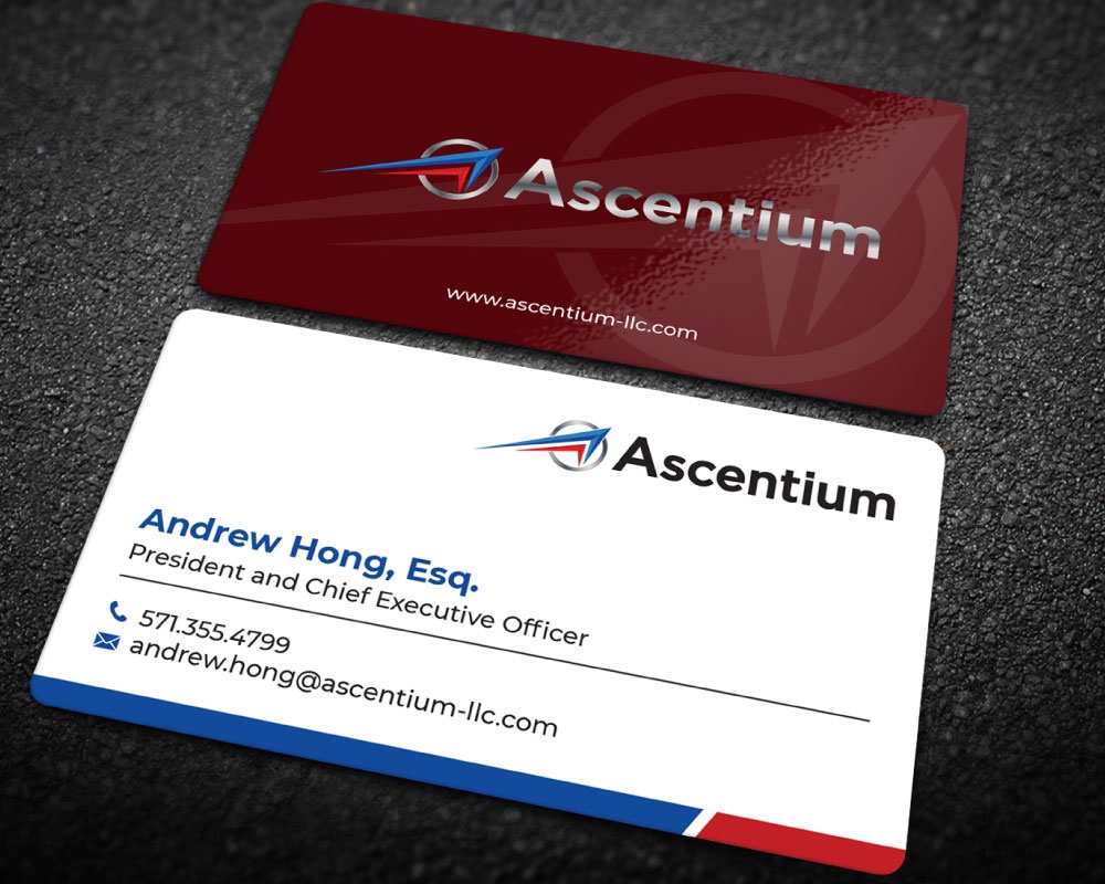 Ascentium (Ascentium LLC) logo design by Boomstudioz