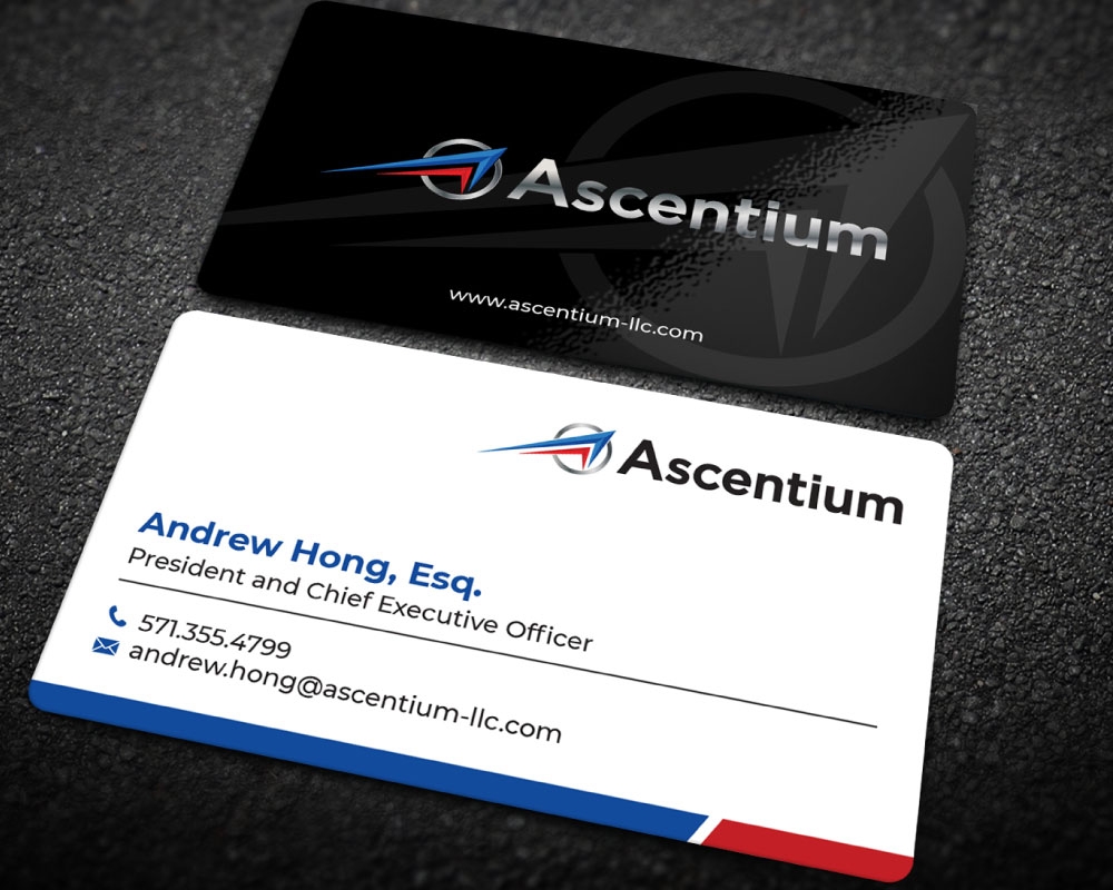 Ascentium (Ascentium LLC) logo design by Boomstudioz