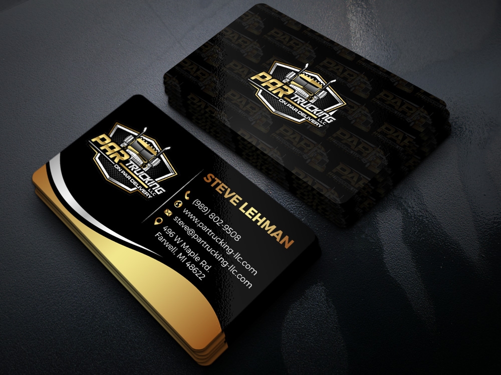 PAR Trucking, LLC logo design by Gelotine