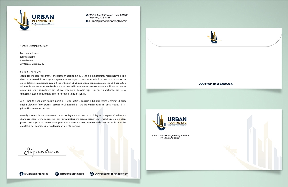 Urban Planning Life  logo design by scriotx
