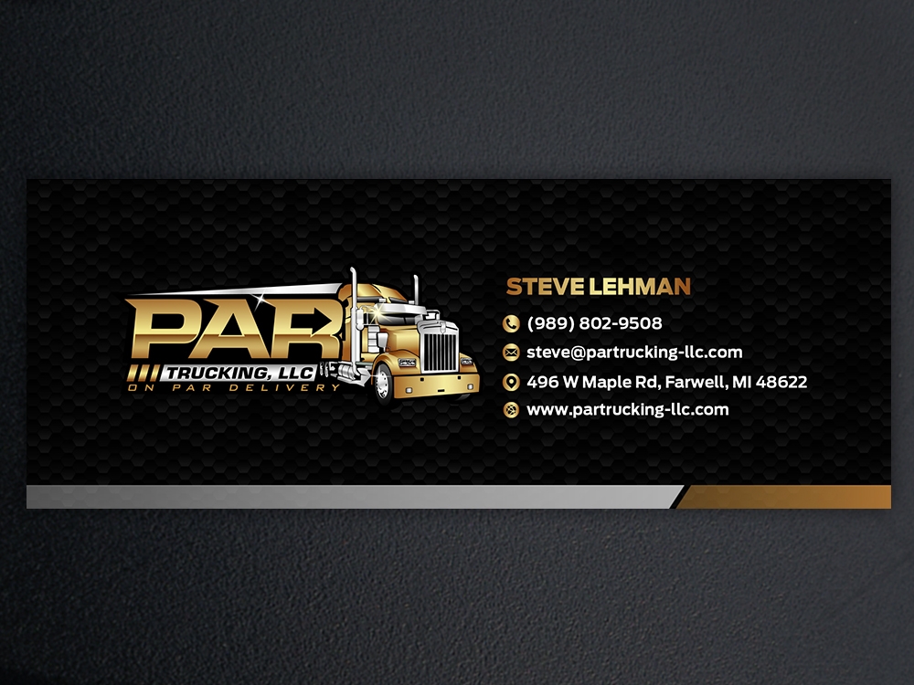 PAR Trucking, LLC logo design by KHAI