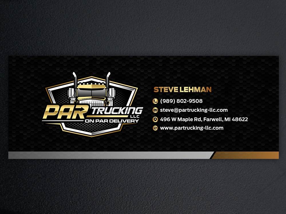 PAR Trucking, LLC logo design by KHAI