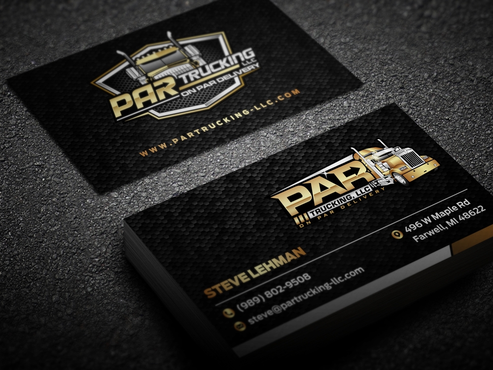 PAR Trucking, LLC logo design by KHAI