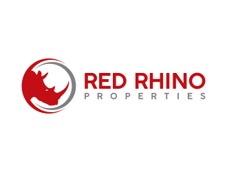 Red Rhino Properties logo design by RIANW