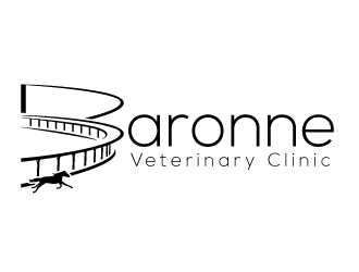 Baronne Veterinary Clinic logo design by sanu